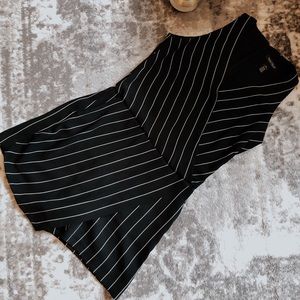 White House | Black Market Pinstripes Romper